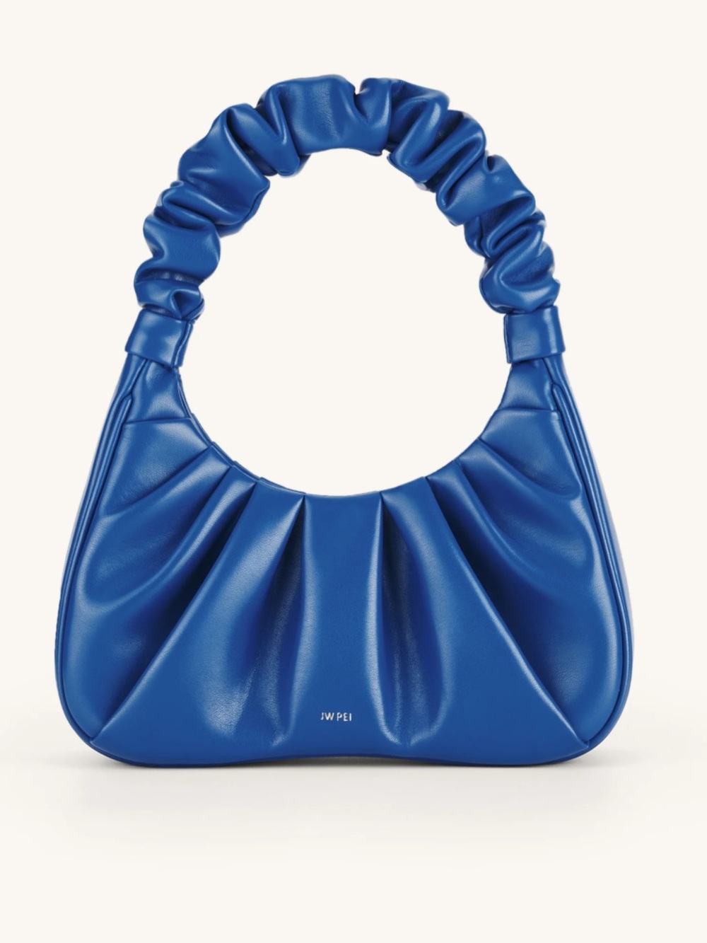 JW PEI Gabbi Ruched Hobo in Classic Blue